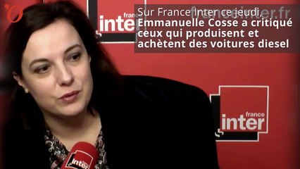 Emmanuelle Cosse veut que les Français arrêtent d’acheter des voitures diesel