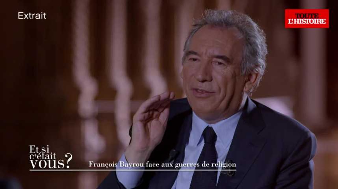François Bayrou : "Le 11 Septembre, c’est une Saint-Barthélémy"