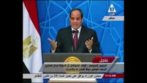 السيسي: سعر الدولار الحالى ليس عادلا ولن يستمر طويلا