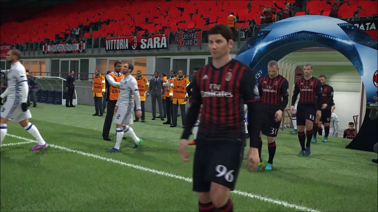 PES2017【Real Madrid×AC Milan】UEFA Champions League