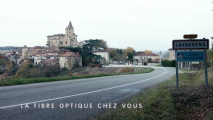 La fibre optique chez vous, via France THD