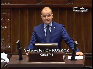 Poseł Maciej Masłowski - Wystąpienie z dnia 29 listopada 2016 roku.