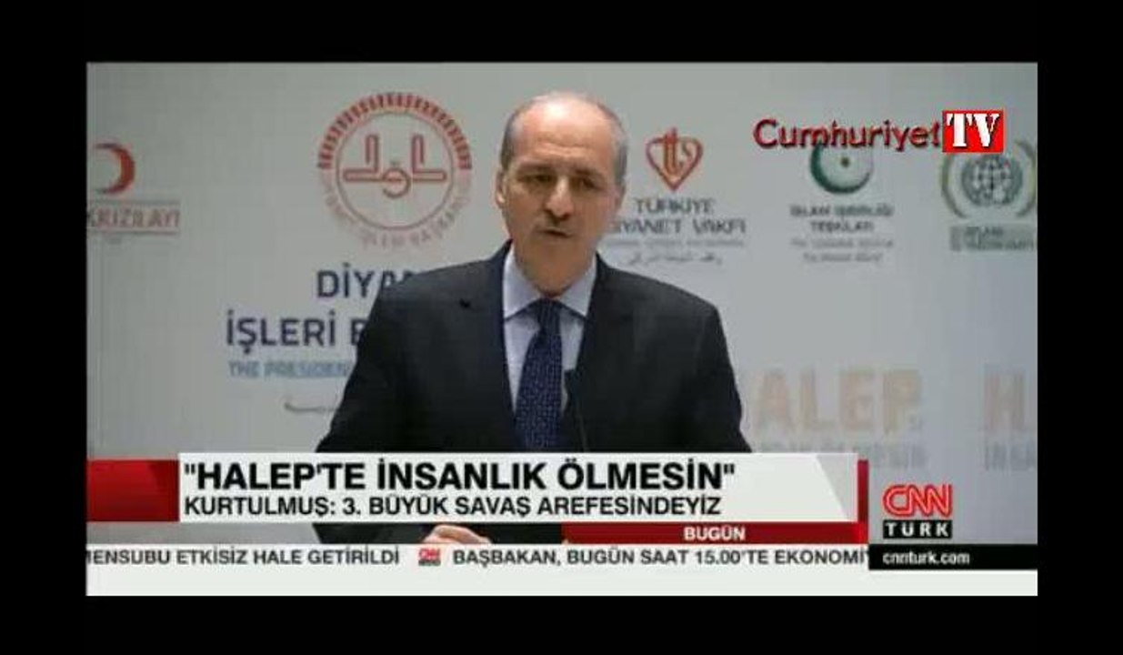 Numan Kurulmuş: Üçüncü büyük savaşın arefesindeyiz
