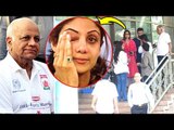 Emotional Shilpa Shetty At Hospital Where Her Father Passes Away Full Video HD