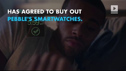 Fitbit confirms Pebble buy-out deal
