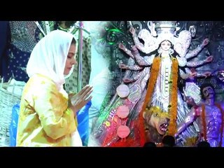 Kajol Durga Pooja 2016 In Mumbai  Full Video HD