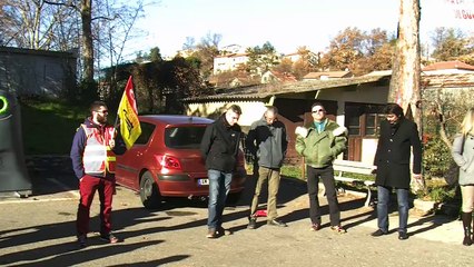 D!CI TV : Rassemblement devant la gare SNCF de Laragne, ce Jeudi.