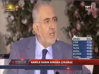 "hamile kadın sokağa çıkamaz"