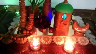 هدية مطبخ فتافيتو لمتابعيه مجسم المسجد النبوي بعجينة البسكوت بالقرفة والزنجبيل