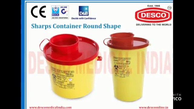 Sharp Waste Disposal Containers Manufacturers India