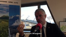 Laurent Wauquiez, un an de mandat, l'Auvergne avec Rhône-Alpes?