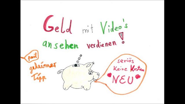 Geld Verdienen mit Video´s ansehen