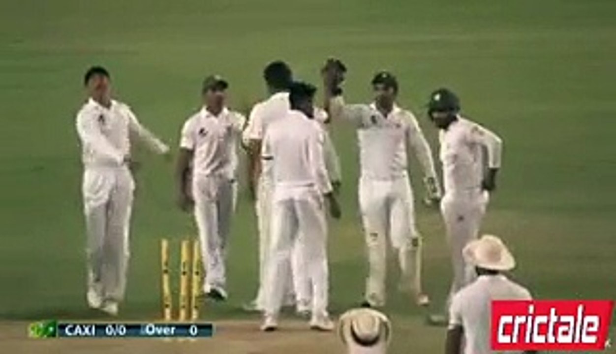 Muhammad Amir Got 3 Wickets of Australia on Zero Run in a Side Match