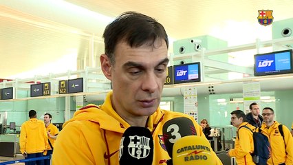 Bartzokas analitza el partit de l'Eurolliga contra el Anadolu Efes