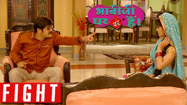 Angoori & Tiwari Ji FIGHT Bhabhiji Ghar Par Hai