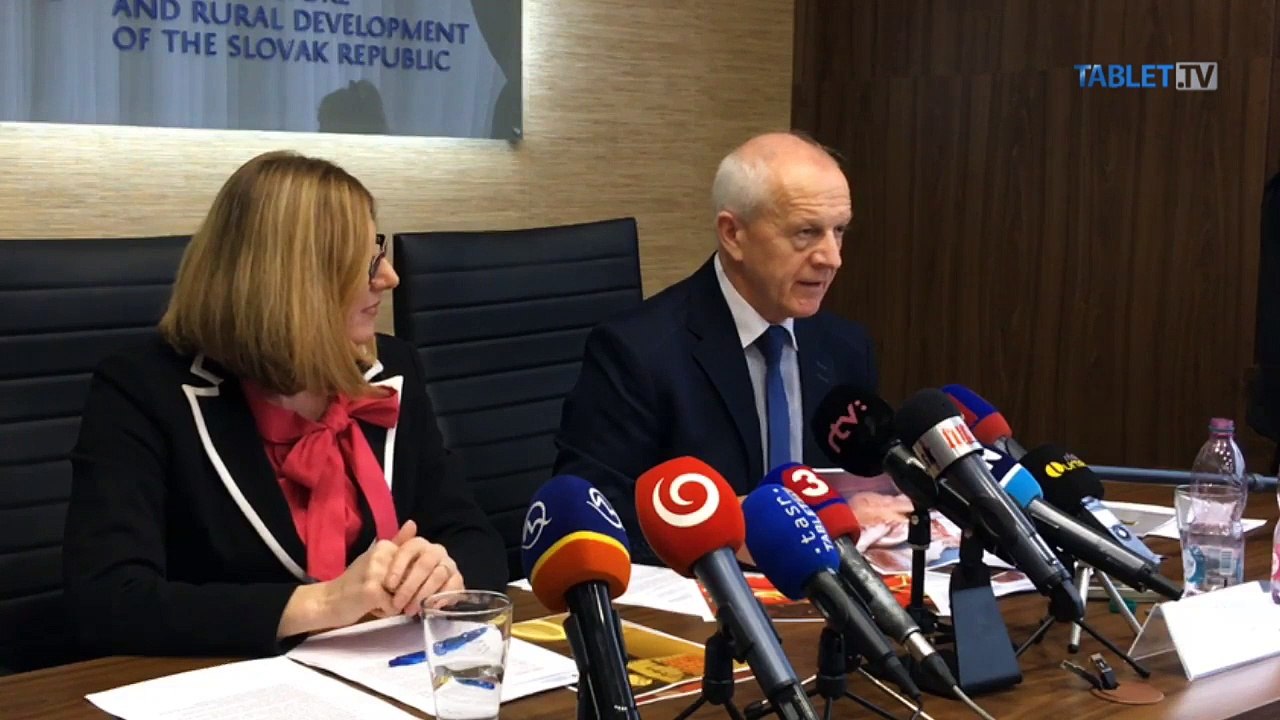 ZÁZNAM: TK ministerky pôdohospodárstva G. Matečnej a ústredného riaditeľa ŠVPS J. Bíreša
