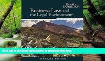 BEST PDF  Business Law and the Legal Environment, Standard Edition (Business Law and the Legal