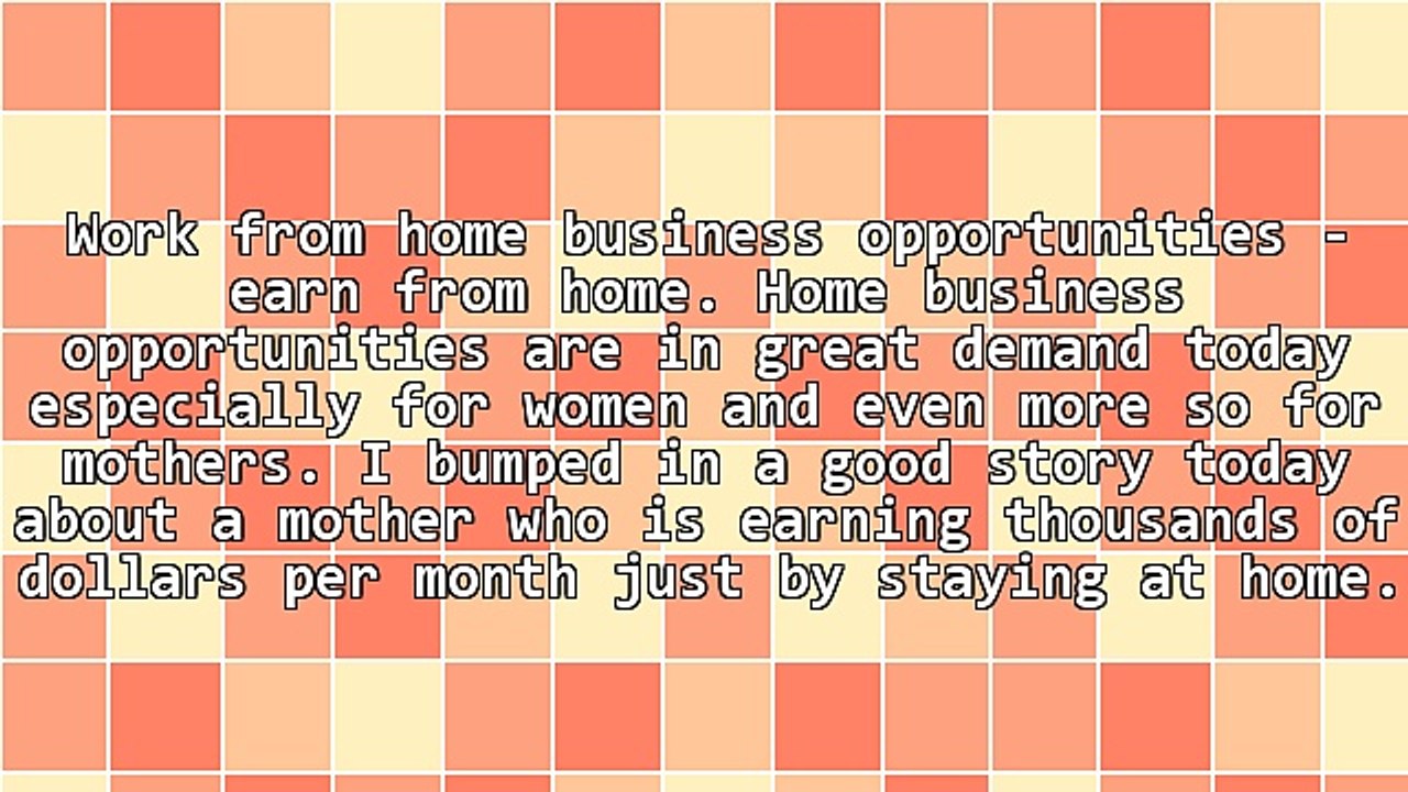 Women's Choice - Home Business Opportunities