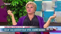 İsmini vermek istemeyen seyirci: Kocam 'sana dokunamıyorum' diyor