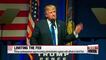 Incoming Trump administration agrees with Republican-led efforts to limit Fed