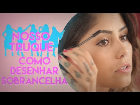 COMO DESENHAR AS SOBRANCELHAS COM GABI RIPPI | NOSSO TRUQUE