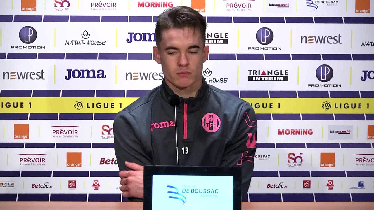 La conf' de Presse de Clément Michelin avant TFC/Lorient