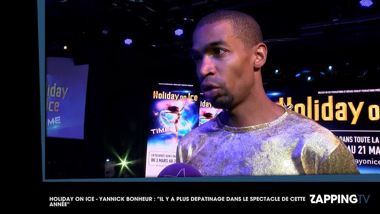 Holiday on Ice - Yannick Bonheur : "Il y a plus de patinage dans le spectacle de cette année" (vidéo)