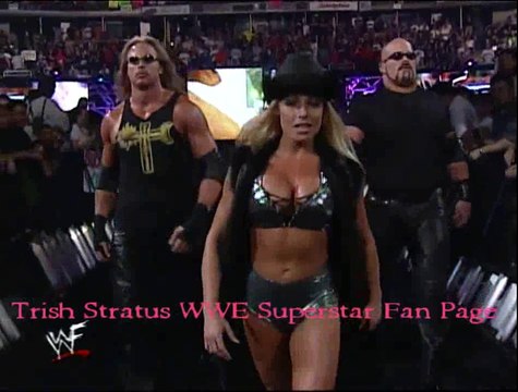 Trish Stratus With T&A Wrestlemania 2000