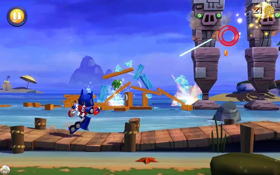 Angry Birds Transformers - Kids Games Android and ios Gameplay 2016