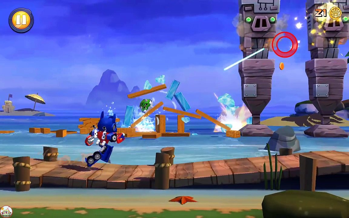 Angry Birds Transformers - Kids Games Android and ios Gameplay 2016