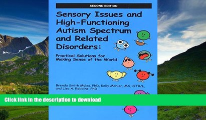 Pre Order Sensory Issues and High-Functioning Autism Spectrum and Related Disorders  Kindle eBooks