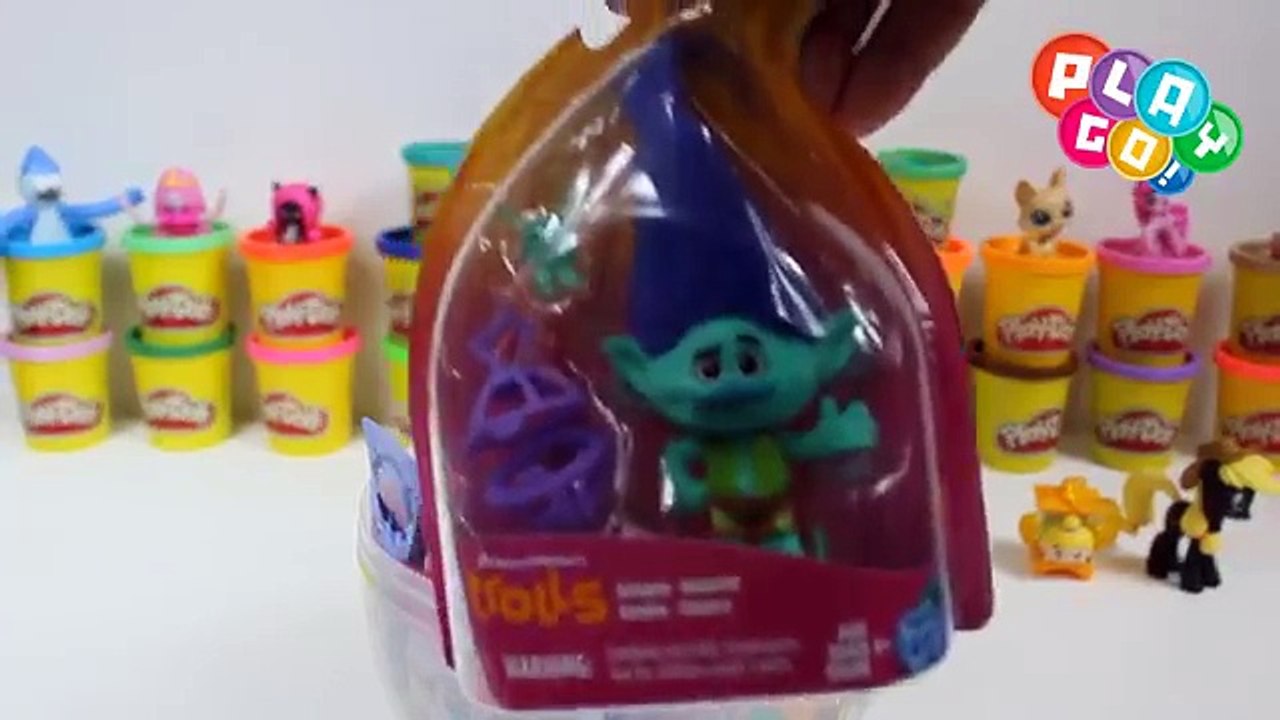 Huevo Sorpresa Gigante de Poppy Trolls de Plastilina Play Doh en Español