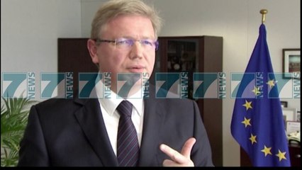 ISH KOMISIONERI STEFAN FYLE KRITIKON POLITIKEN E BE PER BALLKANIN - News, Lajme - Kanali 7