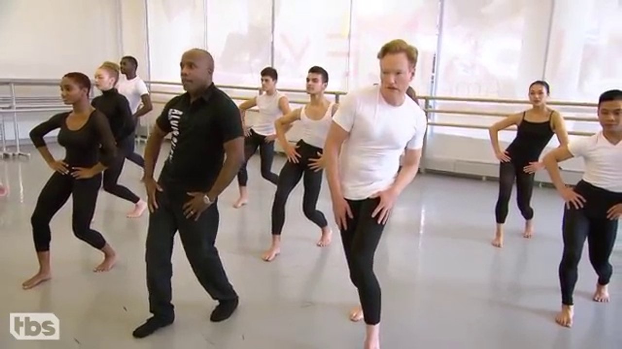 Conan Learns To Dance At Alvin Ailey - CONAN on TBS