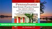 BEST PDF  Pennsylvania Real Estate Practice Exams for 2015-2016: State and National Portions of
