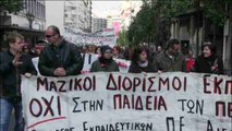 Seguimiento desigual en la tercera huelga general del año en Grecia