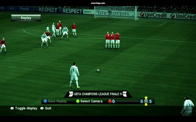 Pes - Ronaldo free kick goal