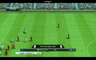 Pes - Ronaldo free kick goal (long distance)