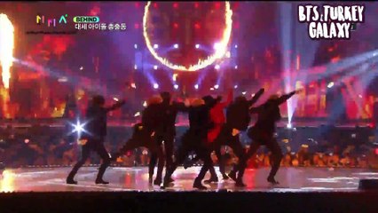 [TR] 161206 BTS MMA sahne arkası