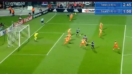 Tải video: Garry Rodrigues Goal HD - PAOK 1-0 Slovan Liberec 08.12.2016 HD