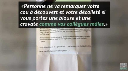 Une députée partage une lettre très sexiste reçue à son bureau