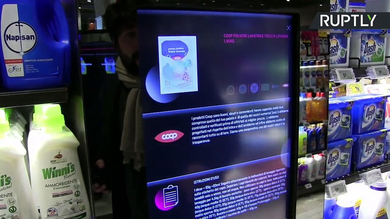 Ce magasin italien pourrait être le supermarché du futur