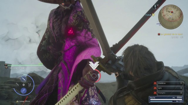 Final Fantasy 15 - Vaincre Ayakashi facilement (niveau 110)