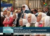 Madres de la Plaza de mayo efectúan hoy la Marcha de la Resistencia