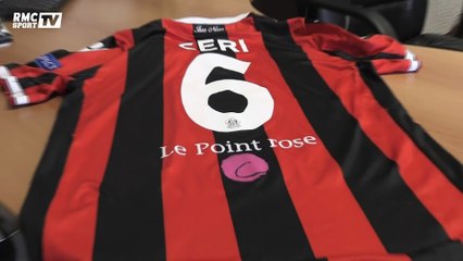 L'OGC Nice au chevet de l'association "Le Point Rose"