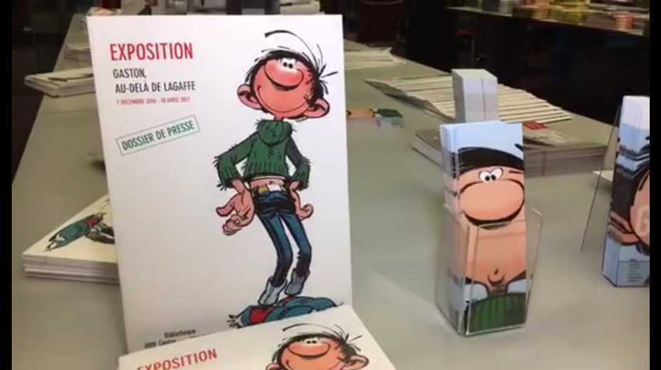 Expo Gaston Lagaffe à Beaubourg : suivez le guide !