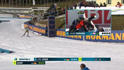 Biathlon - CM (H) - Pokljuka : Martin Fourcade, quelle solidité !