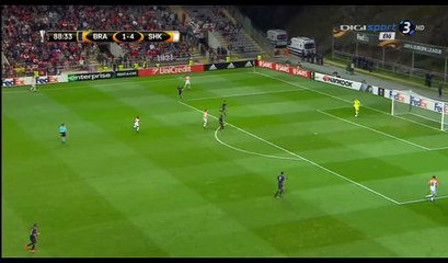 Nikola Vukcevic Goal HD - Braga 2-4 Shakhtar Donetsk  - 08.12.2016