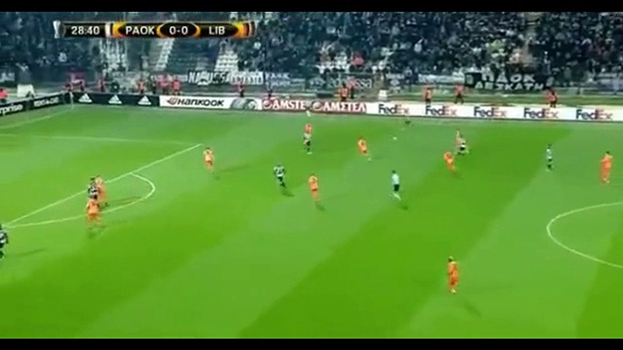 All Goals - PAOK	2-0	Liberec 08.12.2016