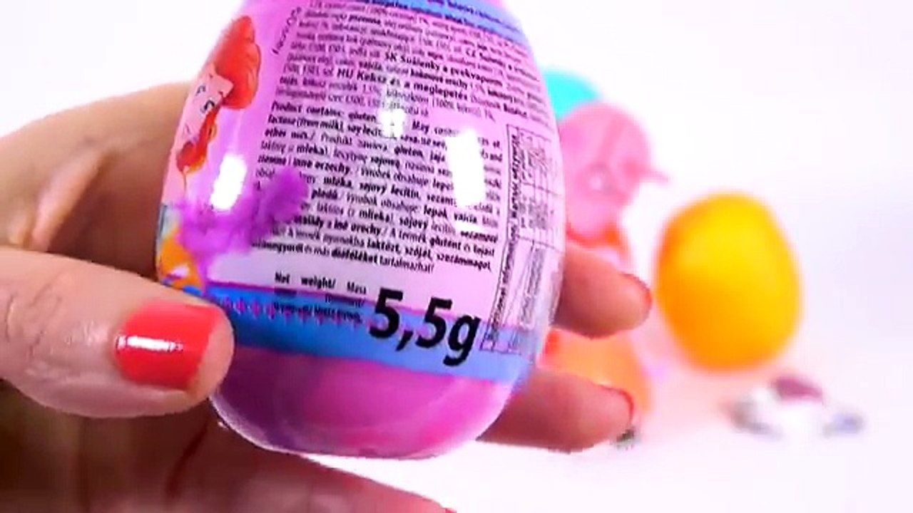 Coração e Ovos Surpresa de Massinha Play-Doh com Peppa Pig e Familia